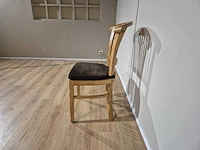Anteak - houten - eetkamerstoelen(4x) - afbeelding 10 van  14