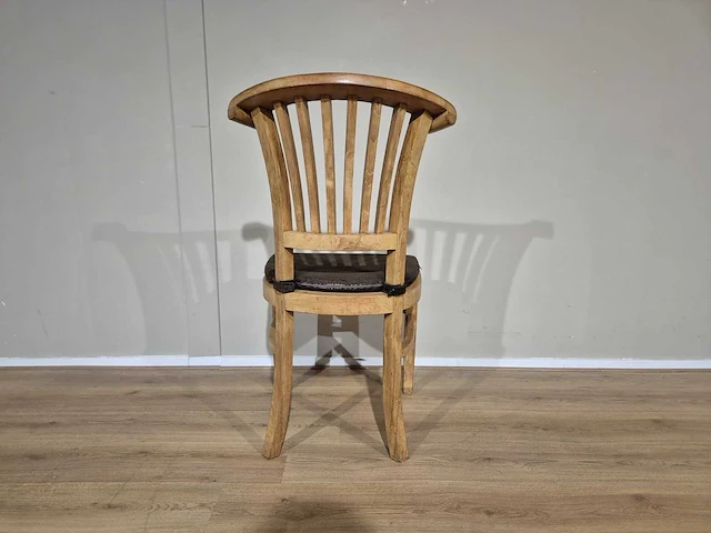 Anteak - houten - eetkamerstoelen(4x) - afbeelding 11 van  14