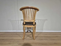 Anteak - houten - eetkamerstoelen(4x) - afbeelding 11 van  14