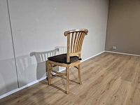 Anteak - houten - eetkamerstoelen(4x) - afbeelding 13 van  14