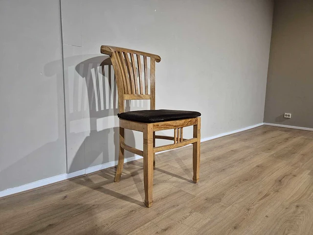Anteak - houten - eetkamerstoelen(4x) - afbeelding 7 van  14