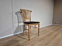 Anteak - houten - eetkamerstoelen(4x) - afbeelding 7 van  14