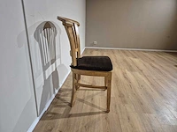 Anteak - houten - eetkamerstoelen(4x) - afbeelding 8 van  14