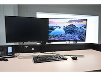 Antec intel core i7 windows 10 pro desktop met 2 x 27” acer monitoren en dubbele monitorenarmsteun - afbeelding 5 van  5