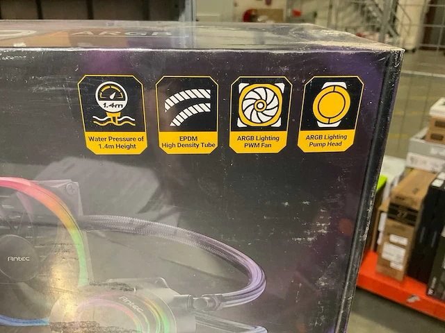 Antec vortex 360 liquid cooler - afbeelding 2 van  3