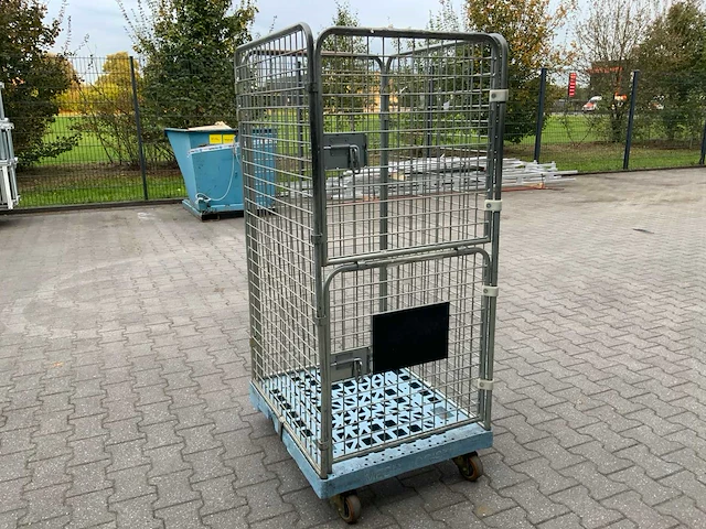 Anti diefstal rolcontainer (5x) - afbeelding 1 van  4