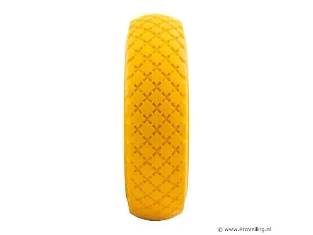 Anti-lek wiel 3.00-4, kunststof velg - afbeelding 3 van  3