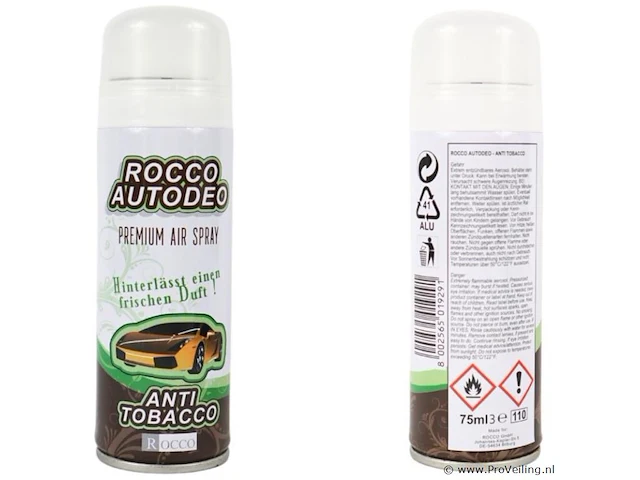 Anti tabak spray - afbeelding 1 van  1