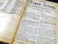 Antiek (1874) boek. deutsche roman-zeitung - afbeelding 3 van  5