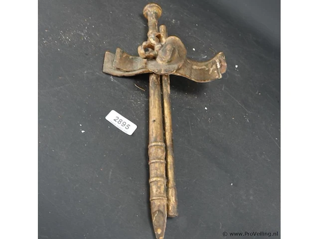 Antiek (18de of 19de eeuw) snijwerk - afbeelding 2 van  5