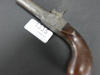 Antiek (19de eeuws) pistool - afbeelding 1 van  5