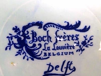 Antiek boch fréres la louviére belgium sierbord - afbeelding 5 van  5
