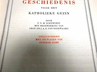 Antiek boek bijbelse geschiedenis voor het katholieke gezin - afbeelding 2 van  5