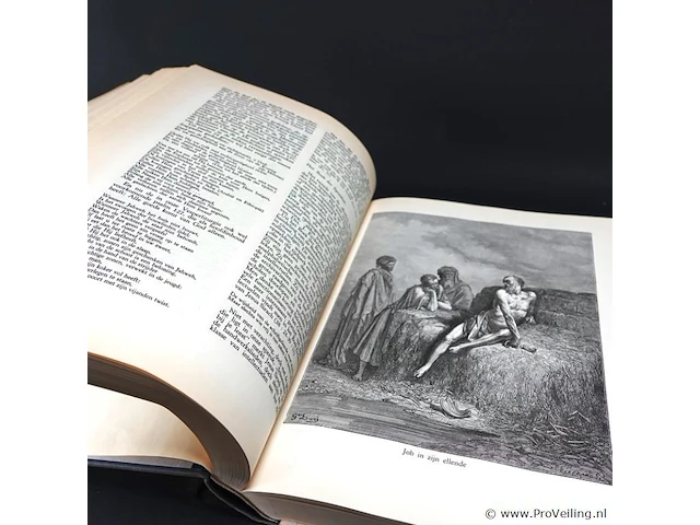 Antiek boek bijbelse geschiedenis voor het katholieke gezin - afbeelding 3 van  5
