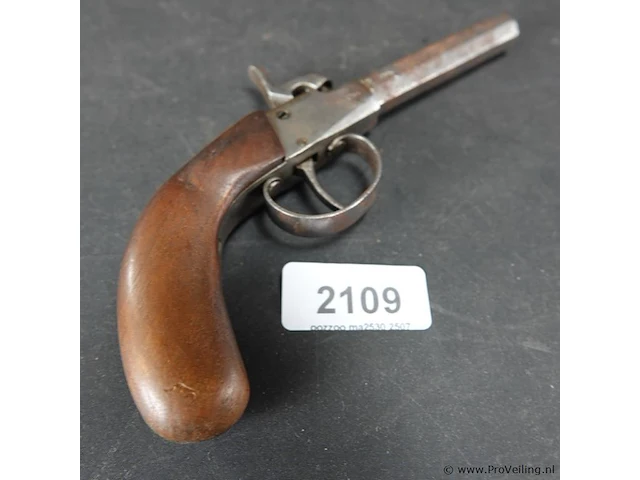Antiek (ca. 1800) pistool - afbeelding 1 van  5