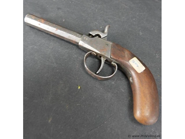 Antiek (ca. 1800) pistool - afbeelding 2 van  5