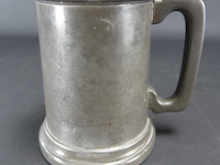 Antiek engels tinnen kroes - afbeelding 1 van  5