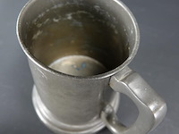 Antiek engels tinnen kroes - afbeelding 3 van  5