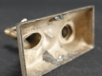 Antiek gegoten religieus beeld - afbeelding 3 van  3