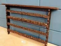 Antiek houten schotelrek - afbeelding 2 van  5
