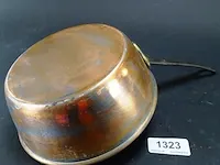 Antiek koperen steelplan