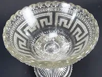 Antiek kristallen kelkglas - afbeelding 3 van  5