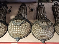 Antiek kristallen kroonluchters en wandlampen - afbeelding 2 van  19