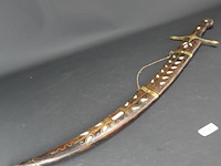 Antiek kromzwaard met schede - afbeelding 5 van  5