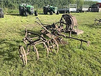 Antiek landbouw werktuig (6x) - afbeelding 4 van  8