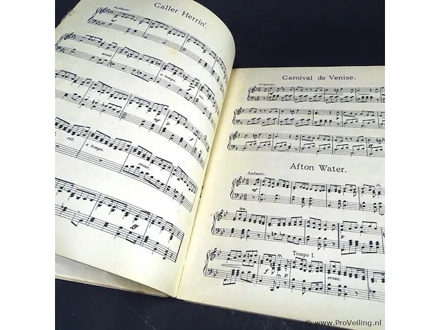 Antiek muziekboek - afbeelding 5 van  5