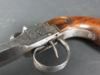 Antiek pistool (eind 19de eeuw) - afbeelding 4 van  5