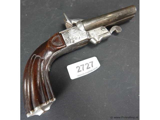 Antiek pistool (eind 19de eeuw) - afbeelding 1 van  5