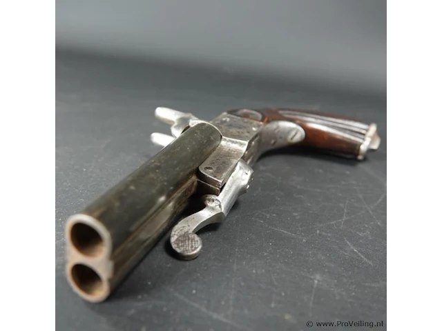 Antiek pistool (eind 19de eeuw) - afbeelding 3 van  5