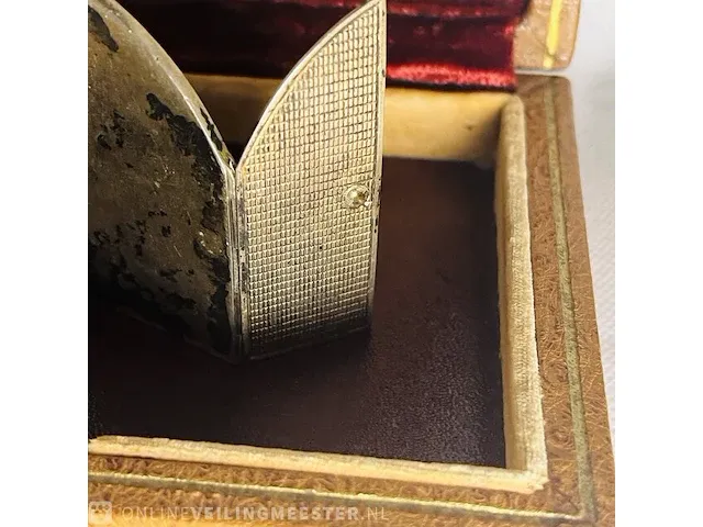 Antiek russisch zilver kunstwerk, bouwjaar ca 1900 - afbeelding 8 van  8