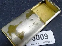 Antiek verzilverd tondeldoosje - afbeelding 1 van  3