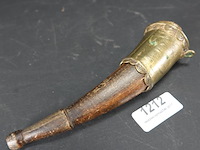 Antieke (18de of 19de eeuw) kruidhoorn - afbeelding 1 van  5