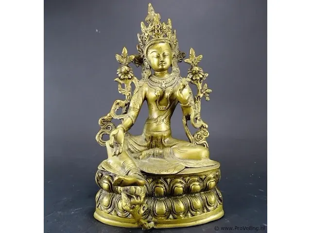 Antieke 19de eeuwse bronzen shiva - afbeelding 2 van  5