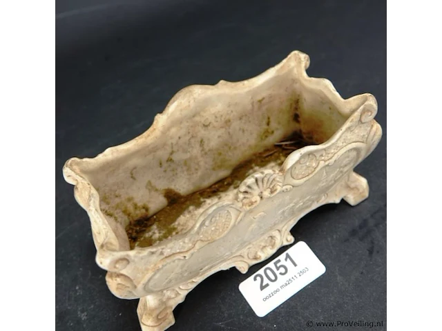 Antieke aardewerk cache-pot - afbeelding 3 van  5
