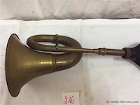 Antieke autotoeter ( peer verstorven ) - afbeelding 2 van  2
