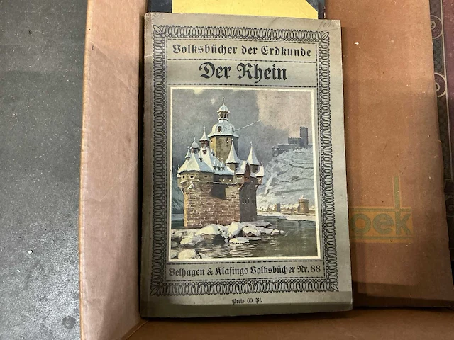 Antieke boeken (7x) - "moderne kunst in meister-holzschnitten" - afbeelding 7 van  12