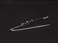 Antieke broche met natuurlijke oud geslepen diamanten - afbeelding 6 van  8