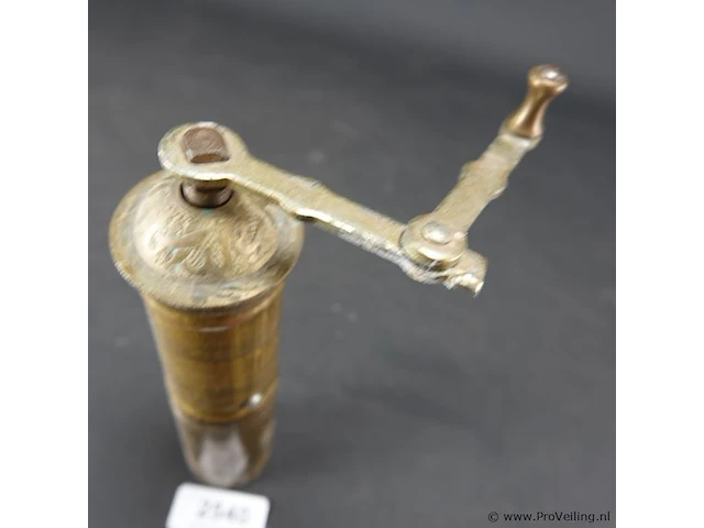 Antieke bronzen specerijen maler - afbeelding 3 van  5