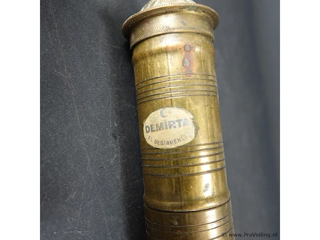 Antieke bronzen specerijen maler - afbeelding 4 van  5