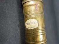 Antieke bronzen specerijen maler - afbeelding 4 van  5