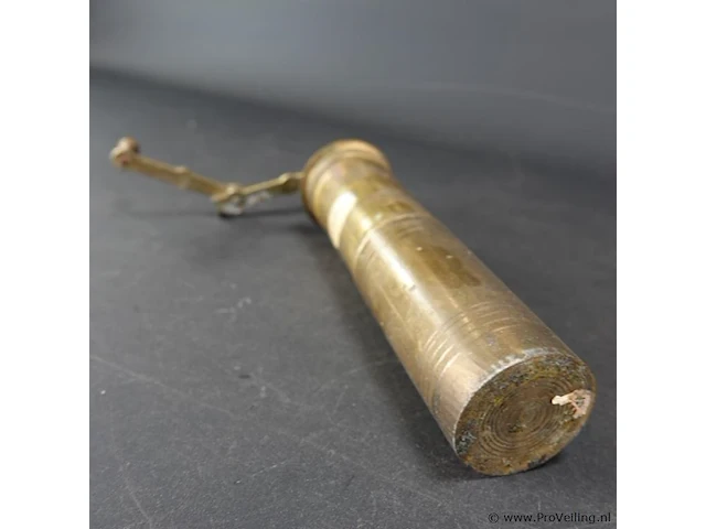 Antieke bronzen specerijen maler - afbeelding 5 van  5