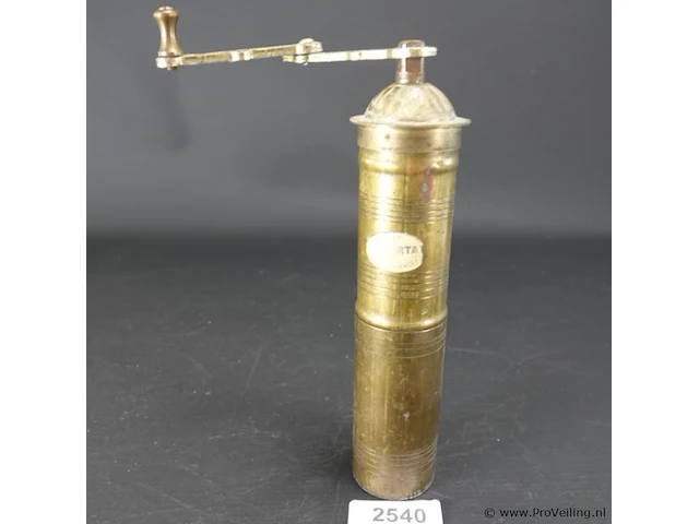 Antieke bronzen specerijen maler - afbeelding 1 van  5