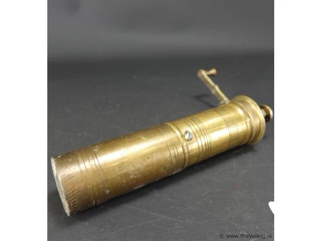 Antieke bronzen specerijen maler - afbeelding 4 van  5