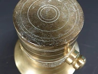 Antieke bronzen vijzel met stamper - afbeelding 5 van  5