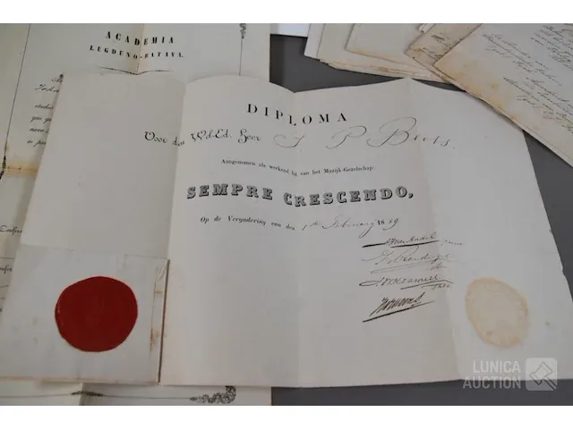 Antieke documenten - afbeelding 6 van  13