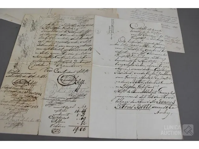 Antieke documenten - afbeelding 10 van  13